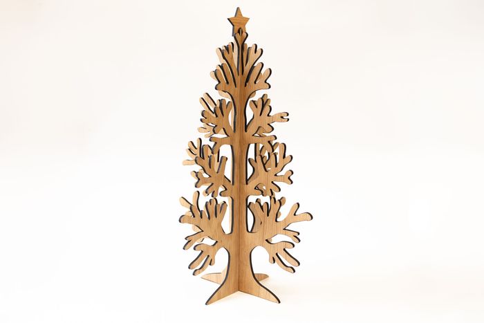 Oak Veneer Christmas Trees